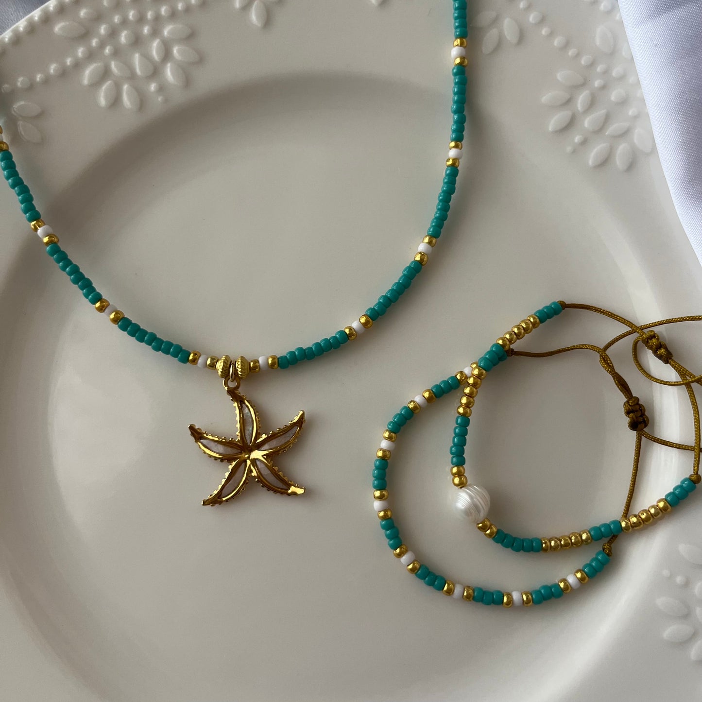 Starfish necklace